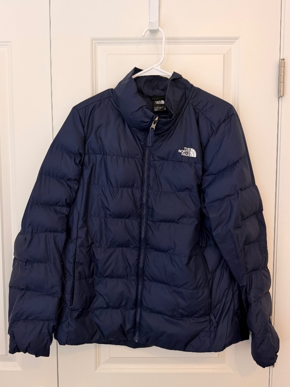 Navy North Face Puffer